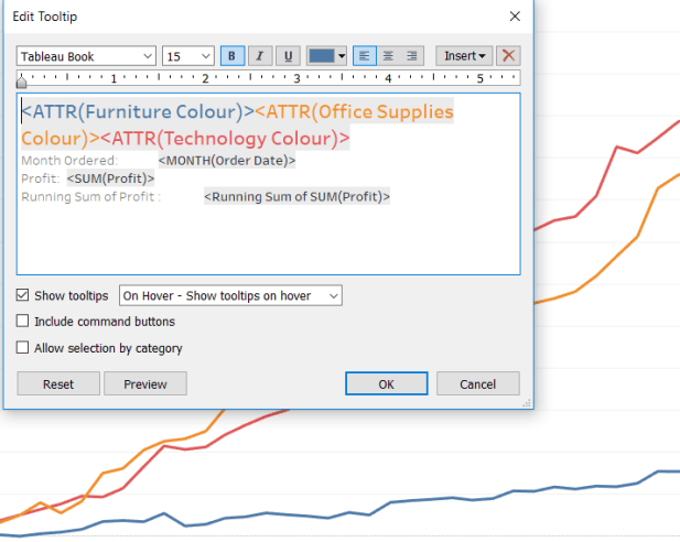 Tableau Text Box Color How to Dynamically Colour Tooltip Text in Tableau – Sarah Loves Data